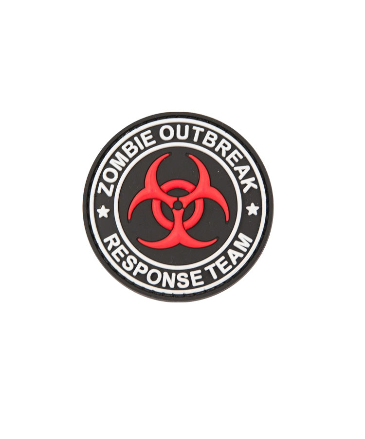 "Zombie Outbreak Response Team" PVC Morale Patch with Velcro backing