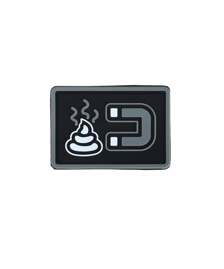 "S**T Magnet" PVC Morale Patch with Velcro backing