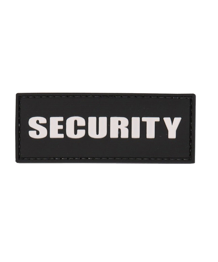 Security PVC Patch with Velcro backing