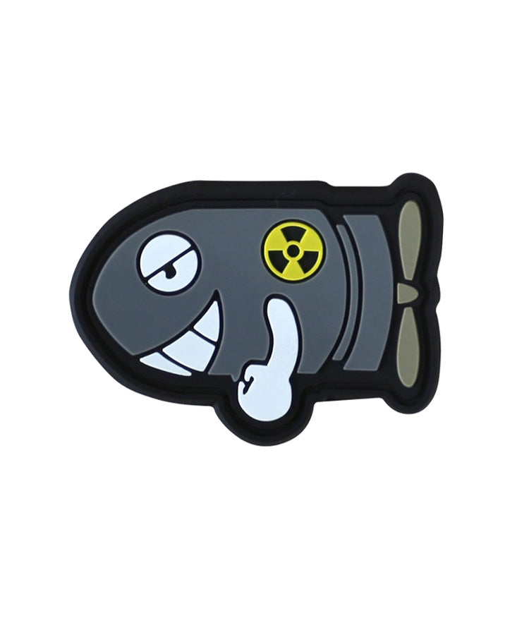 "Torpedo" PVC Morale Patch with Velcro backing