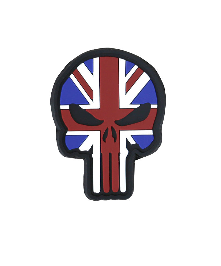 "UK Punisher" PVC Morale Patch with Velcro backing